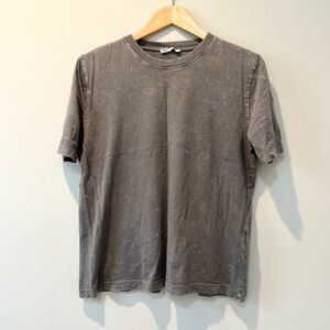 Zara | Acid wash Gray Tee size M